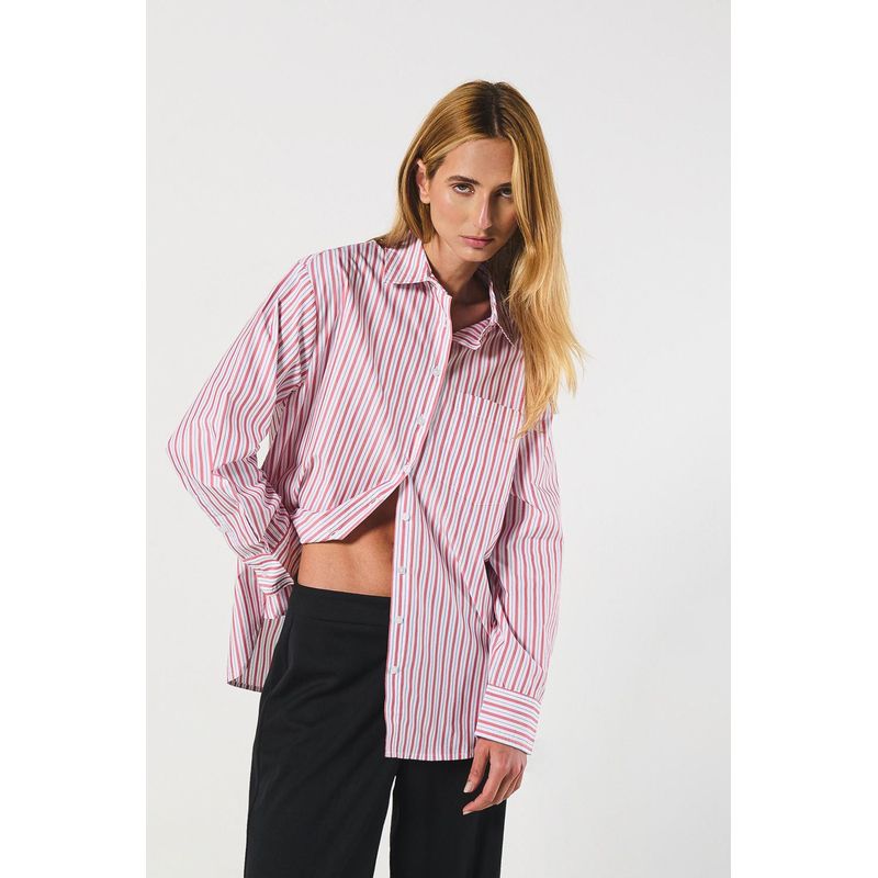 KOAJ - KOAJ BLUSA  CAMISERA OVERSIZE MANGA LARGA MUJER