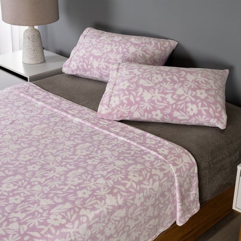 VIANNEY - Sábanas Siberia Floral King Size Vianney