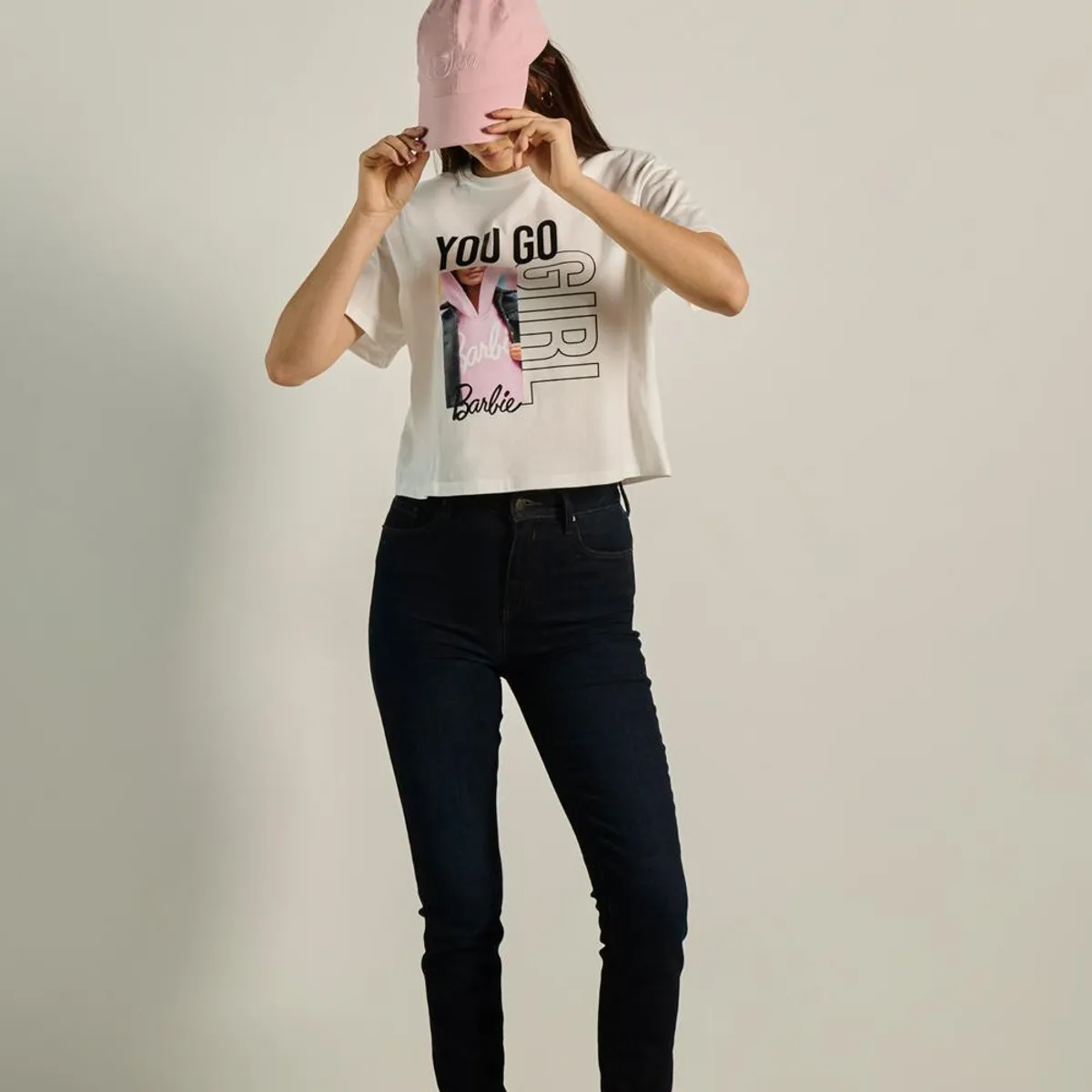 KOAJ - KOAJ Jean jegging azul intenso con 5 bolsillos y tiro alto