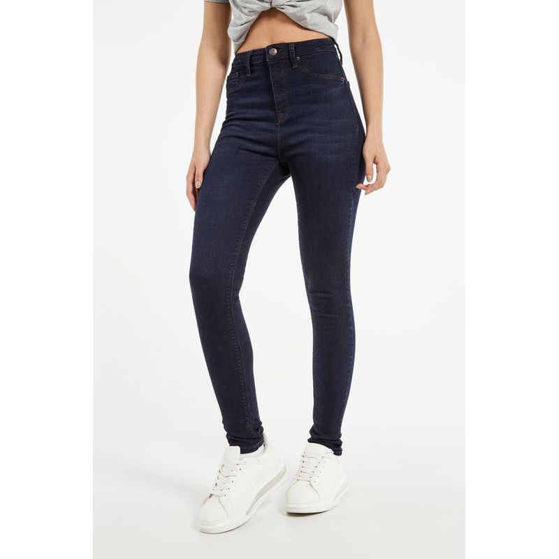 KOAJ - KOAJ Jean jegging super alto. ESTAMPADO 49 MUJER