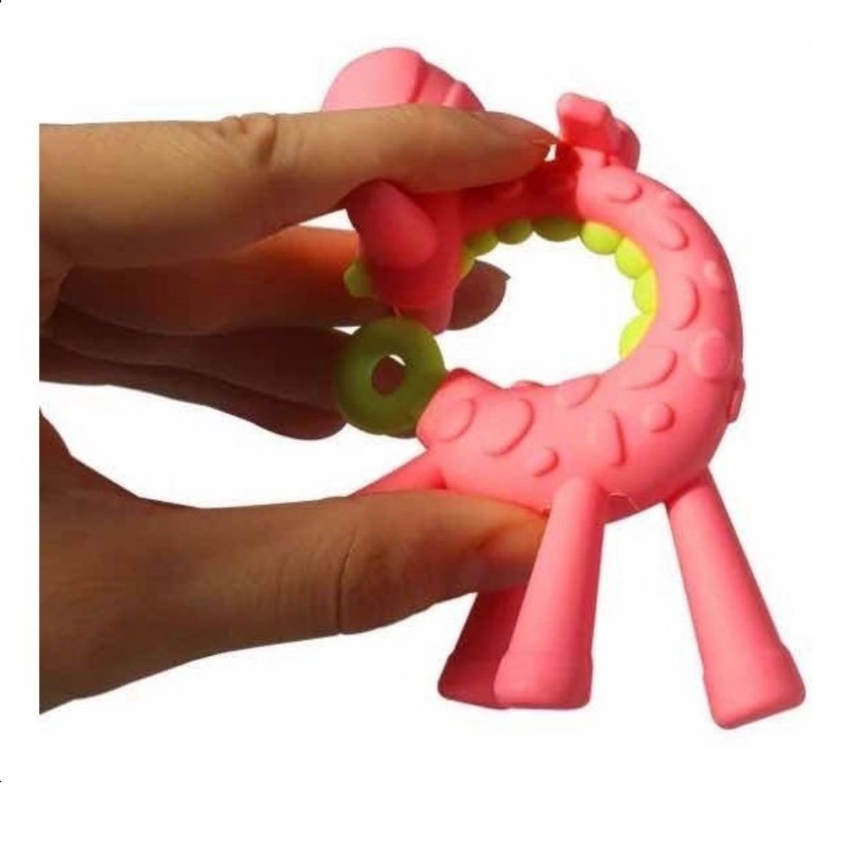 GENERICO - Rascaencias Mordedor Silicona Con Estuche Para Bebe