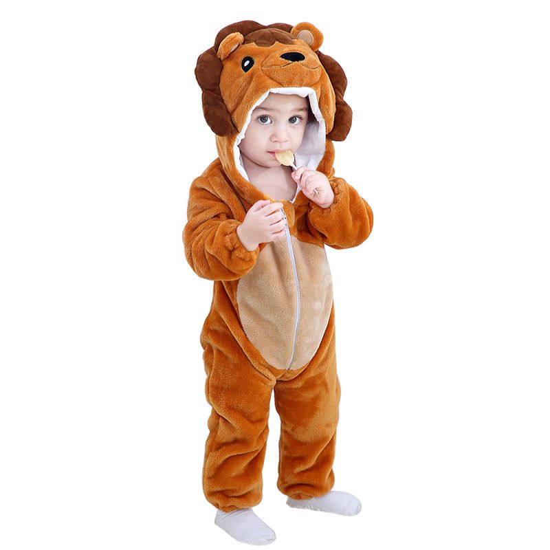 GENERICO - Pijama Térmica Enterizo Unicornio Talla 4