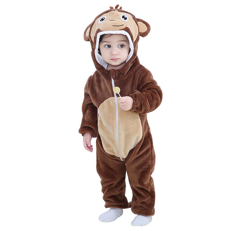 GENERICO - Pijama Térmica Enterizo Unicornio Talla 4