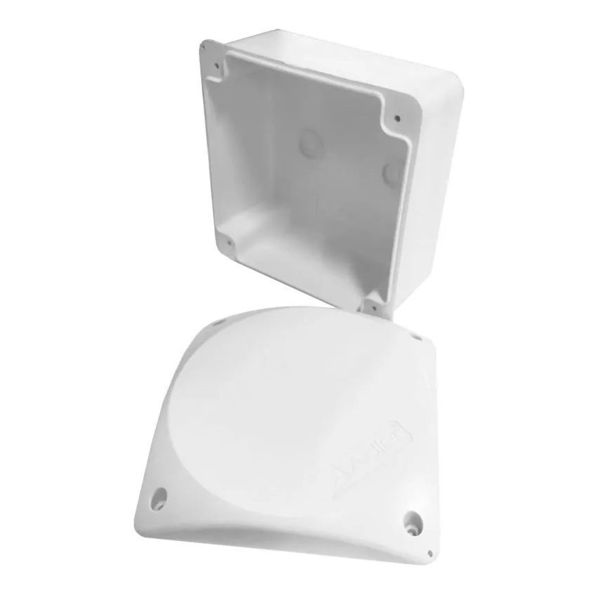 ADLER - Caja De Paso Plástica 10x10 Hermética Certificada Retie