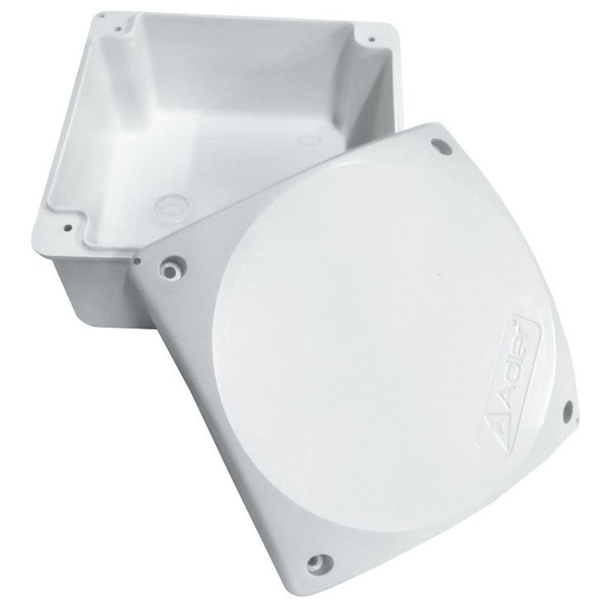 ADLER - Caja De Paso Plástica 10x10 Hermética Certificada Retie