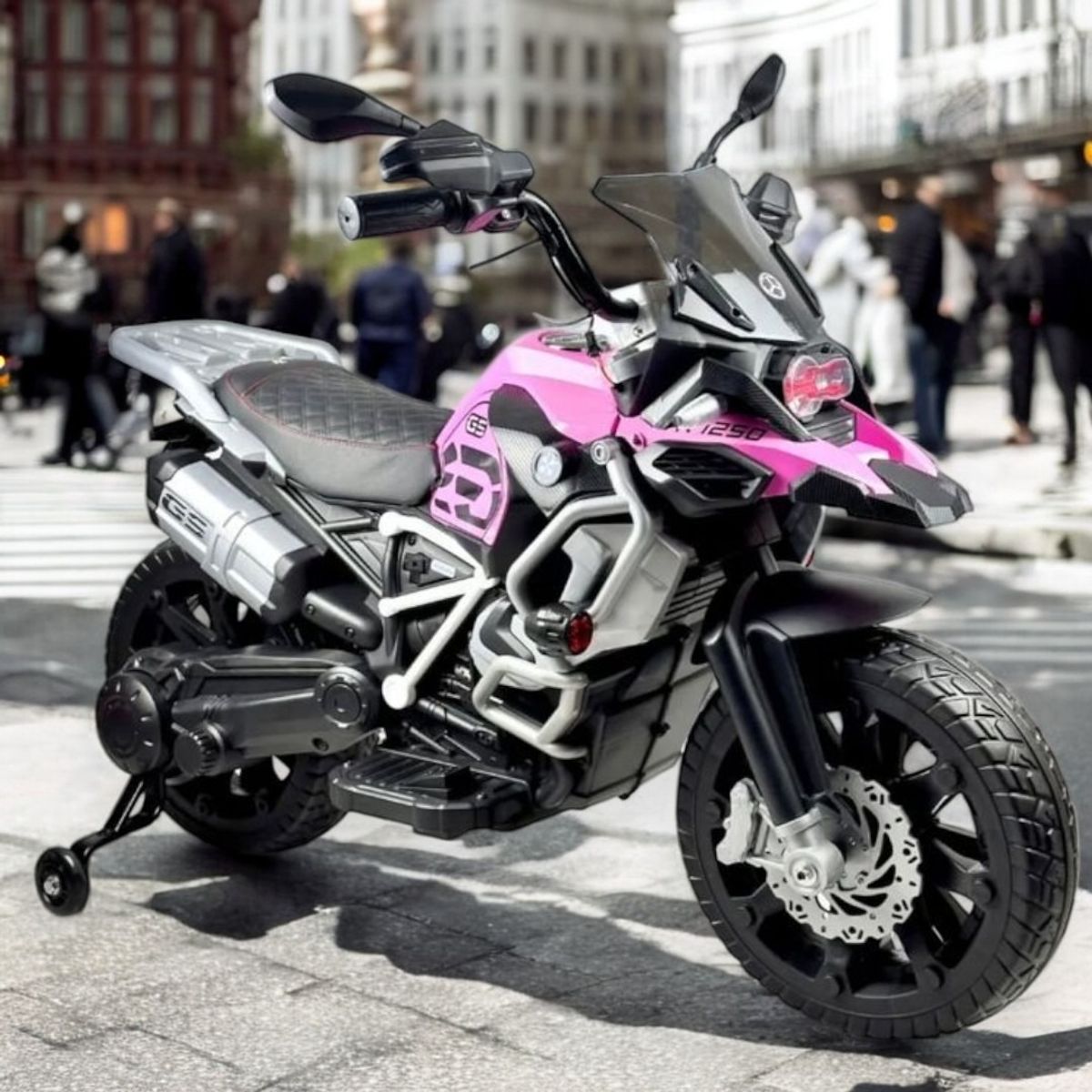 GENERICO - Moto De Niños De La Eléctrica Para Niños A Conducir Bebé Color Rosado