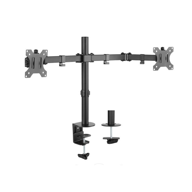 GENERICO - Base Soporte Para TV O Monitor Doble Brazo De 15 A 32 Pulgadas