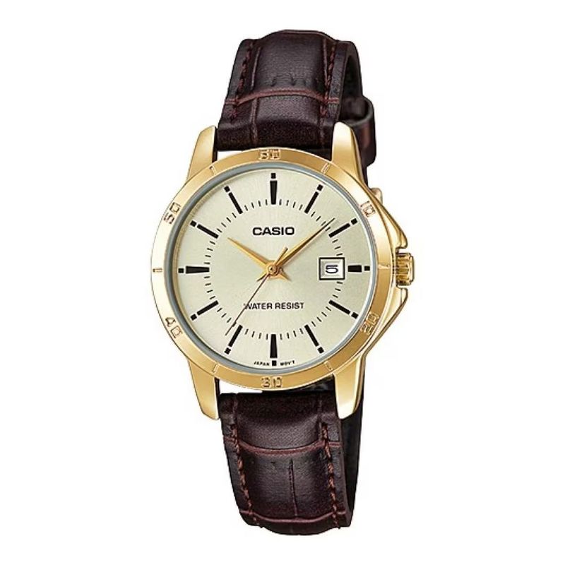 CASIO - Reloj Casio LTP-V004GL-9A Dama Elegante