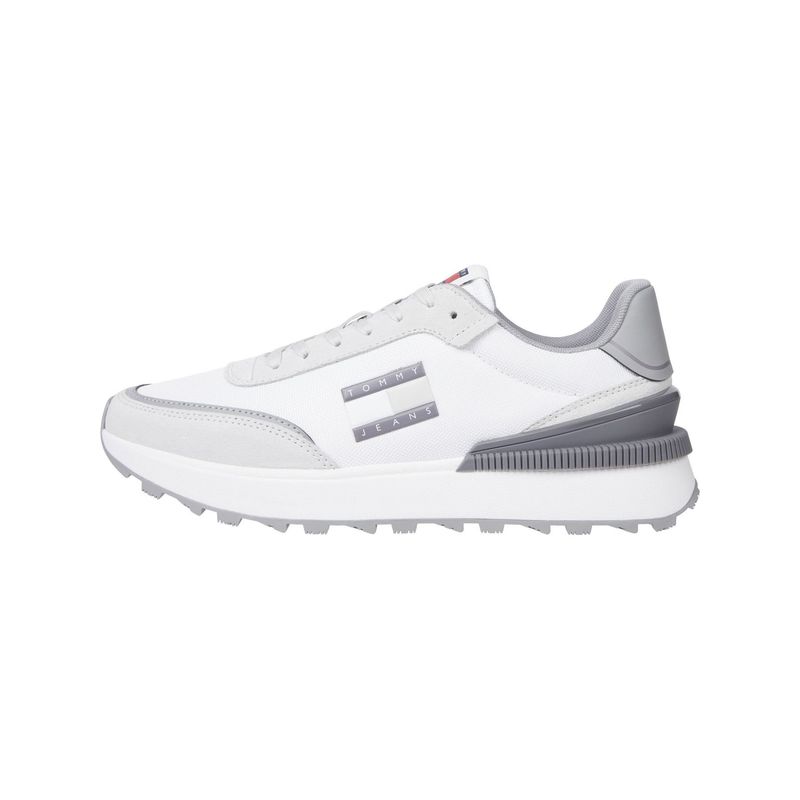 TOMMY HILFIGER - Tenis gris de running técnicas essential Tommy Hilfiger
