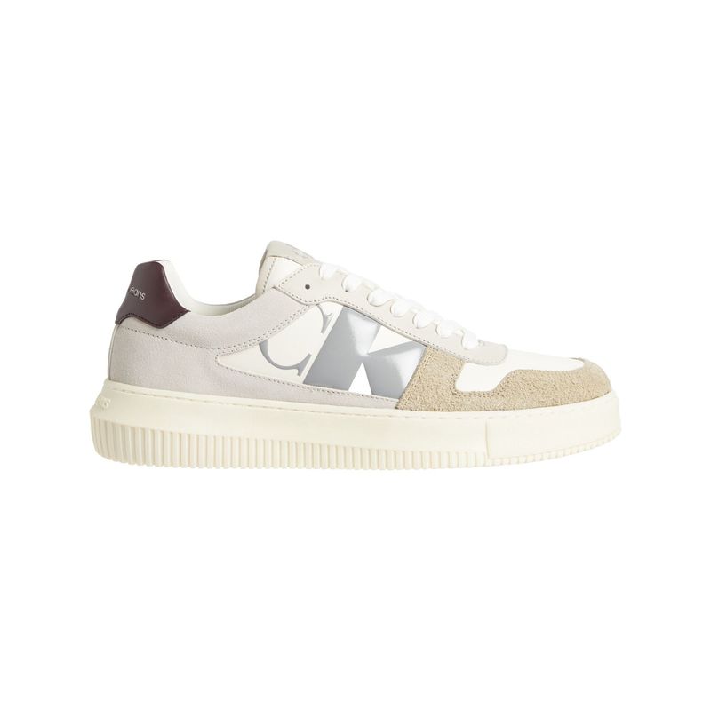 CALVIN KLEIN - Tenis multicolor de ante Calvin Klein