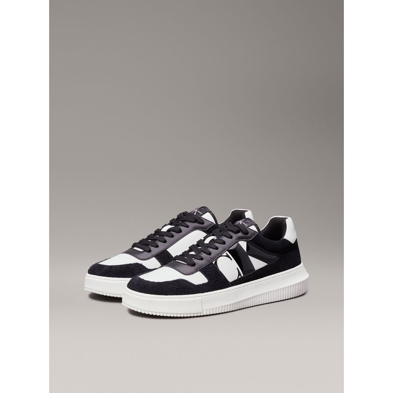 CALVIN KLEIN - Tenis Negros Con Detalles Ck Para Hombre Calvin Klein