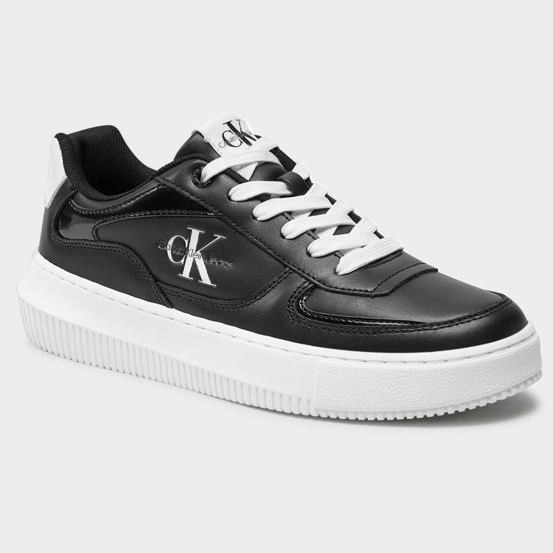 CALVIN KLEIN - Tenis multicolor chunky cupsole de cuero Calvin Klein