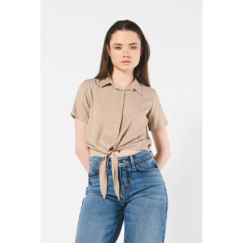 Jeans Blusas A Domicilio Bogota Blusa Unicolor Con Elastico En