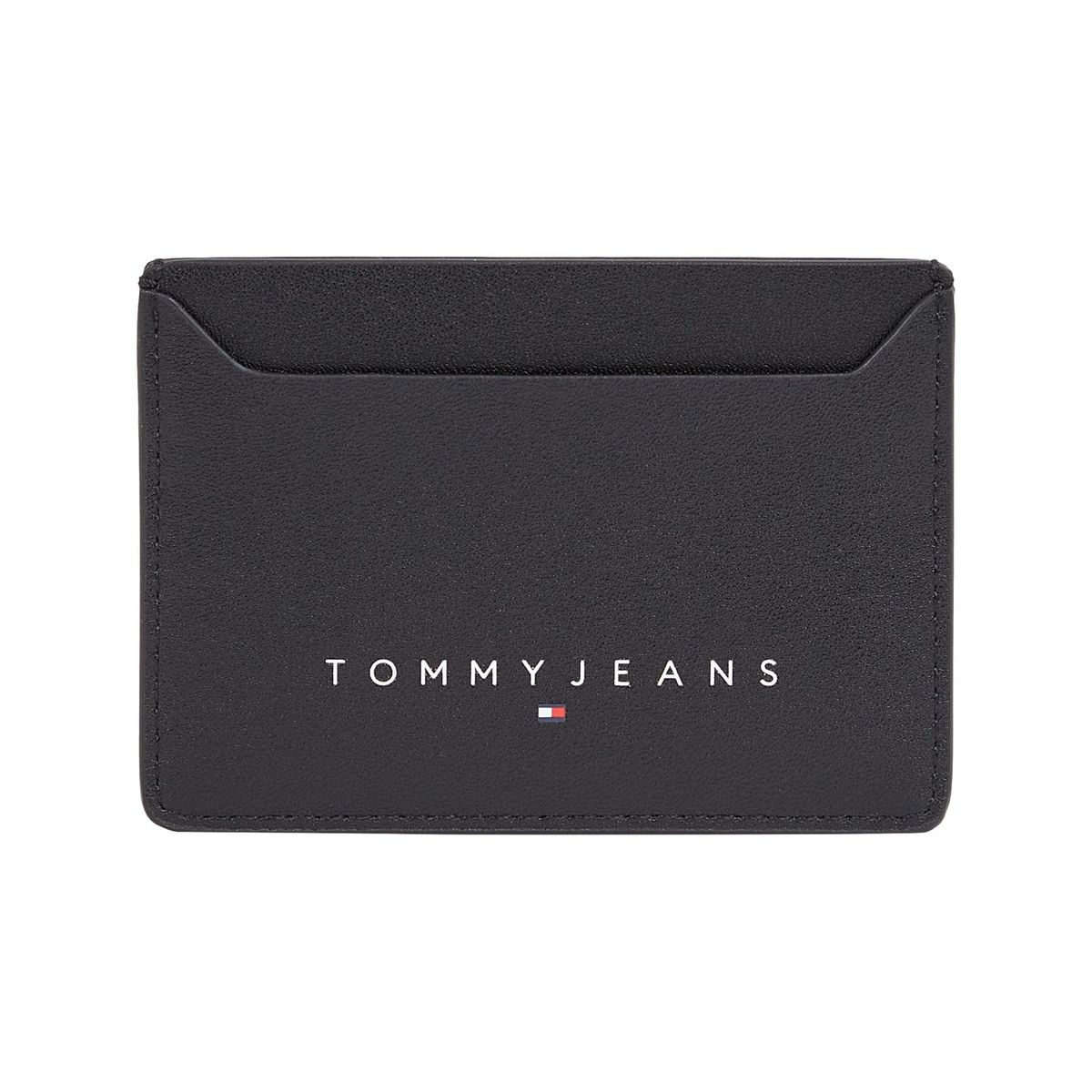 TOMMY HILFIGER - Tarjetero negro con logotipo Tommy Jeans Tommy Hilfiger