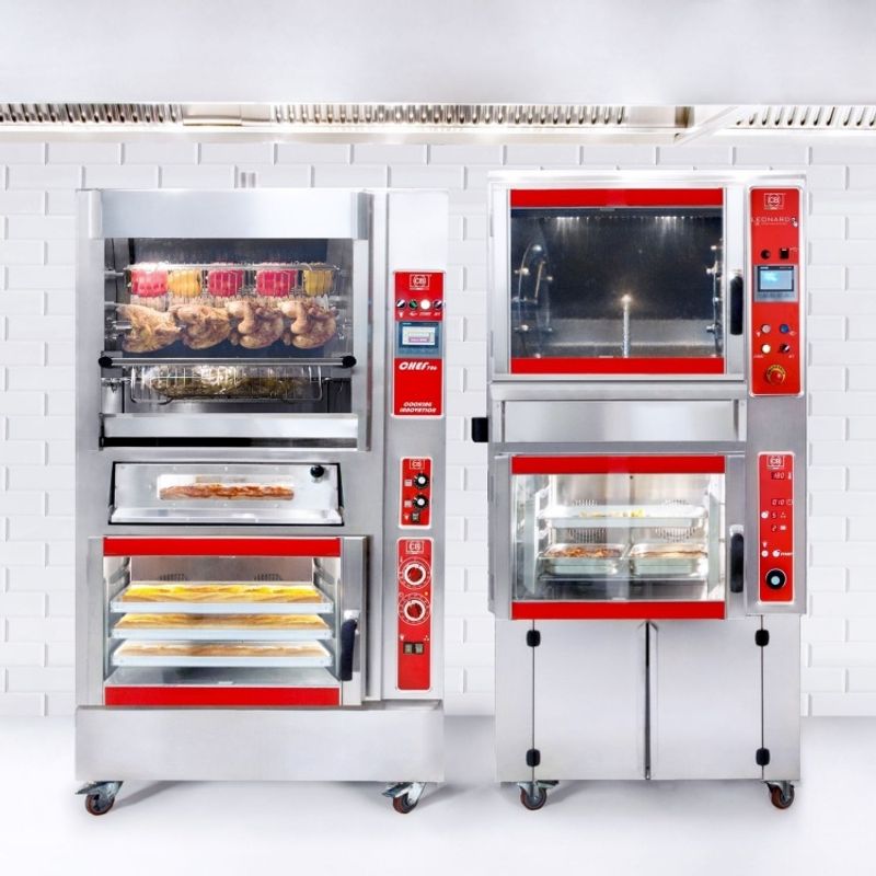 GENERAL - Torre de cocción CB Cooking Block con chef 7064 PIZZA CB