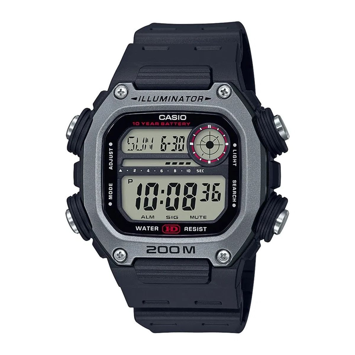 CASIO - Reloj Casio DW-291H-1A Diseño Deportivo