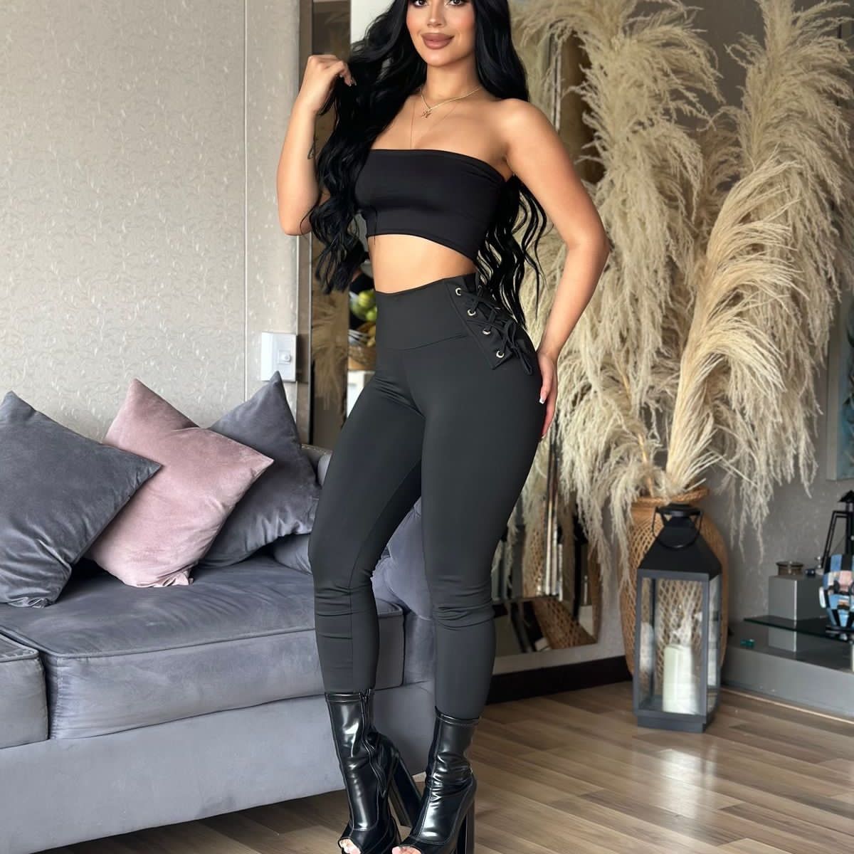 THE CLOTHING COMPANY - Pantalon Leggings Mujer Legins Diseño