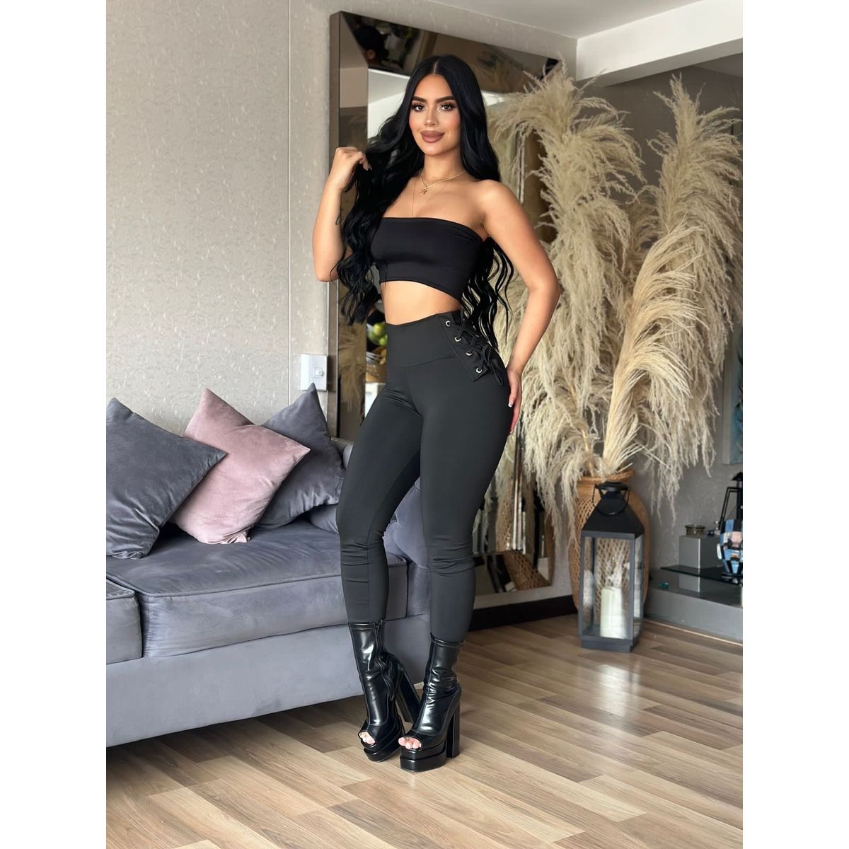 THE CLOTHING COMPANY - Pantalon Leggings Mujer Legins Diseño