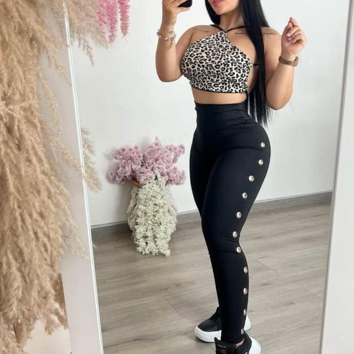 THE CLOTHING COMPANY - Pantalon Leggings Mujer Legins Diseño