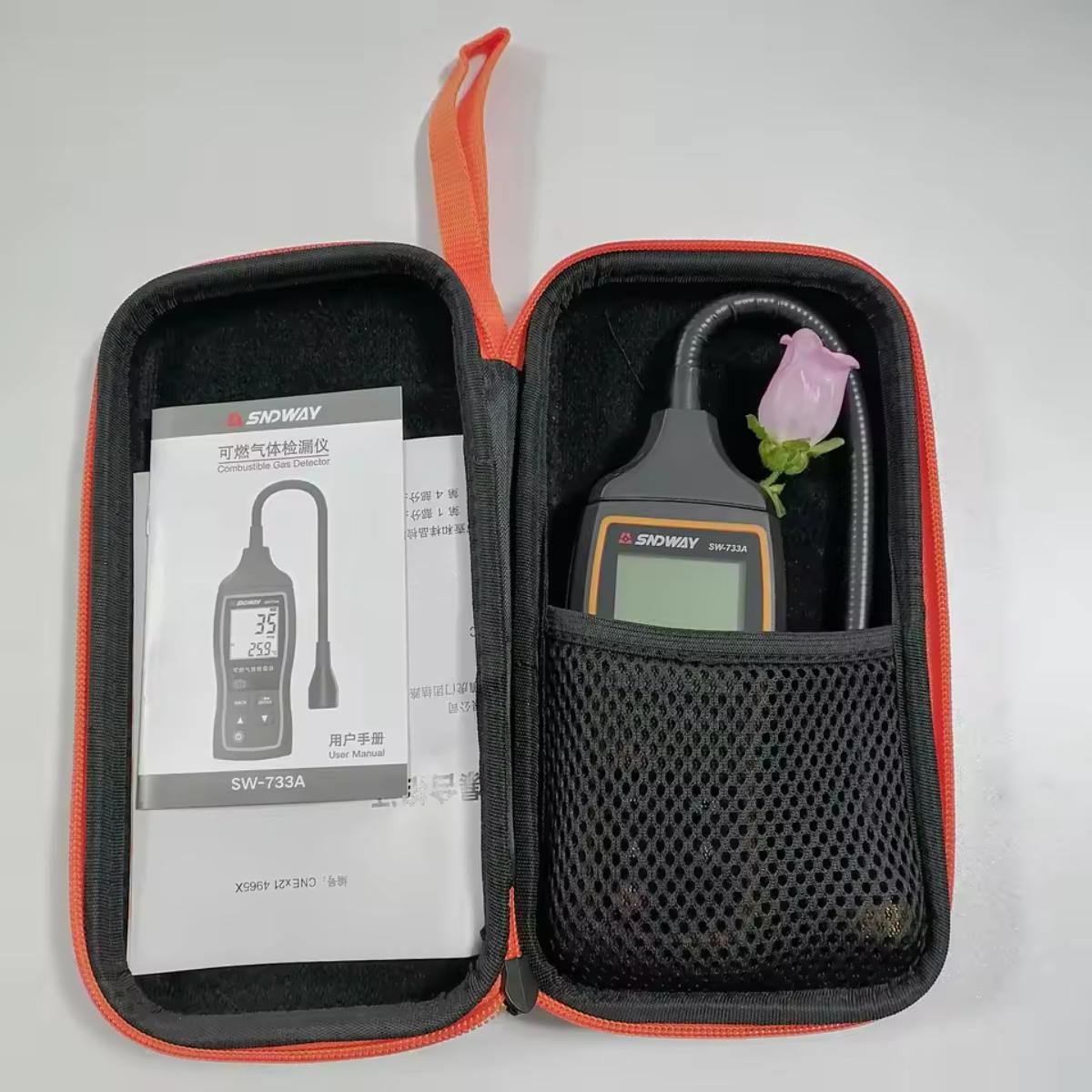 SNDWAY - Detector De Gas Combustible Digital Alarma Sndway Sw-733a