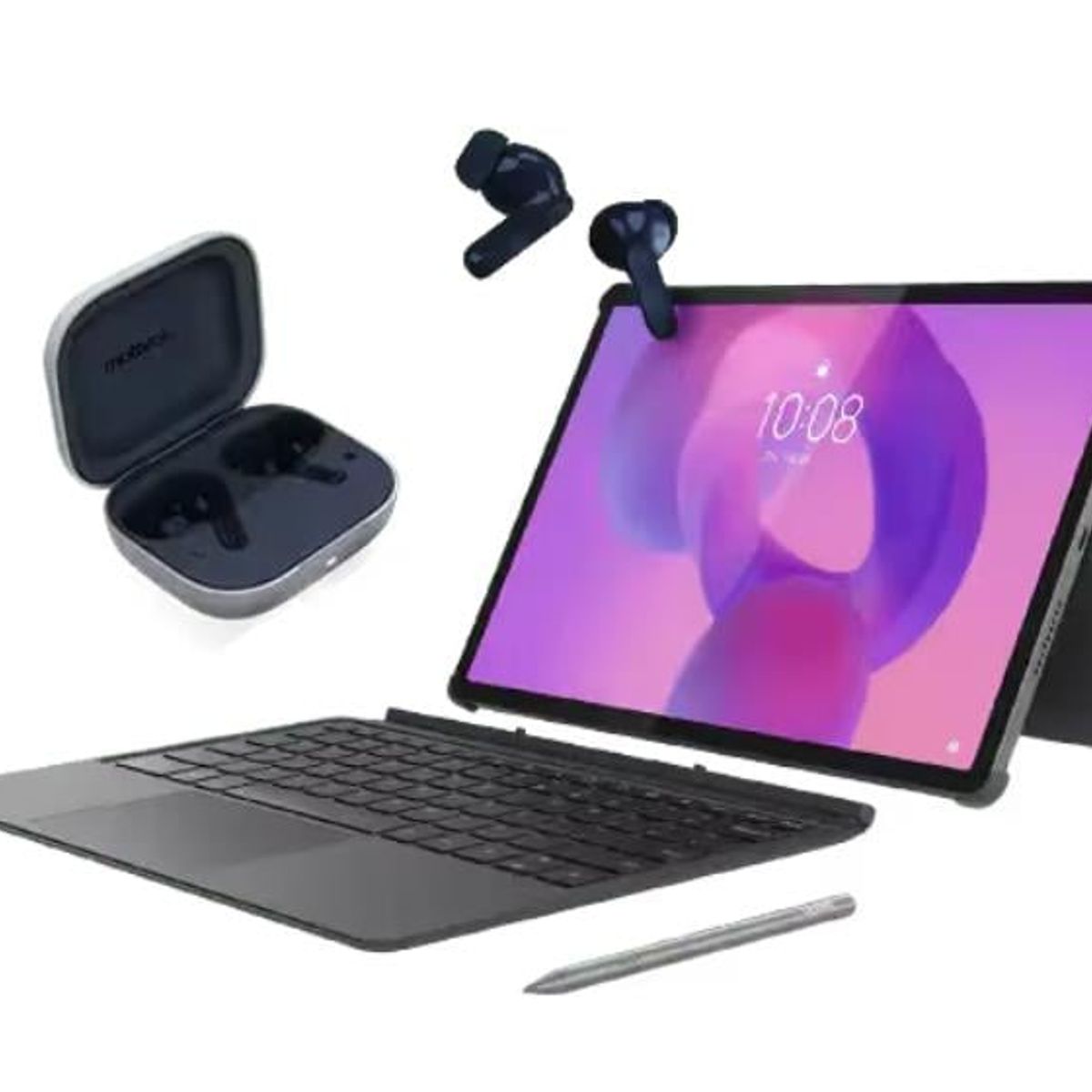 LENOVO - Tablet Lenovo IdeaTab Pro 8GB RAM 256GB  Pantalla Multitáctil  Teclado+Pen+Moto Buds