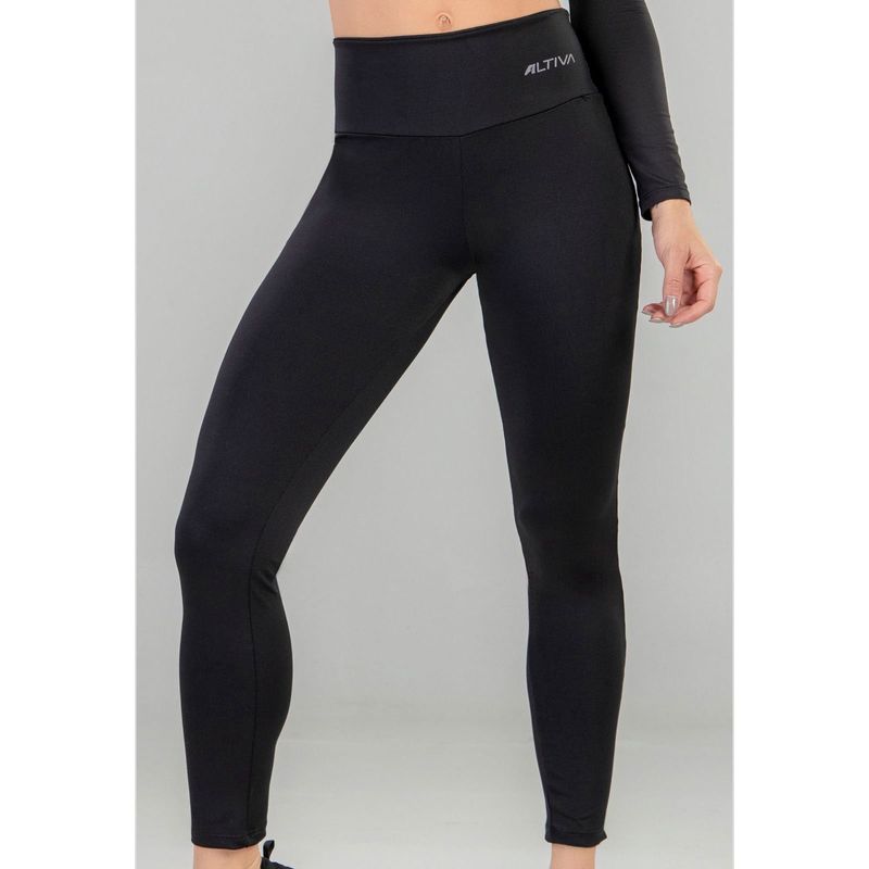 FORMAS INTIMAS - Legging Mujer Negro Cross Fi 96438