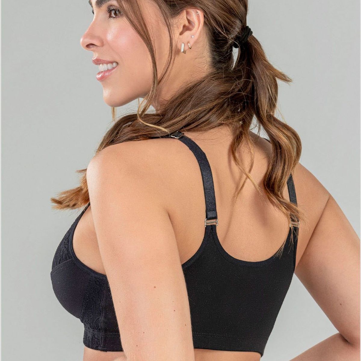 FORMAS INTIMAS - Brasier Mujer Negro Fi 96410