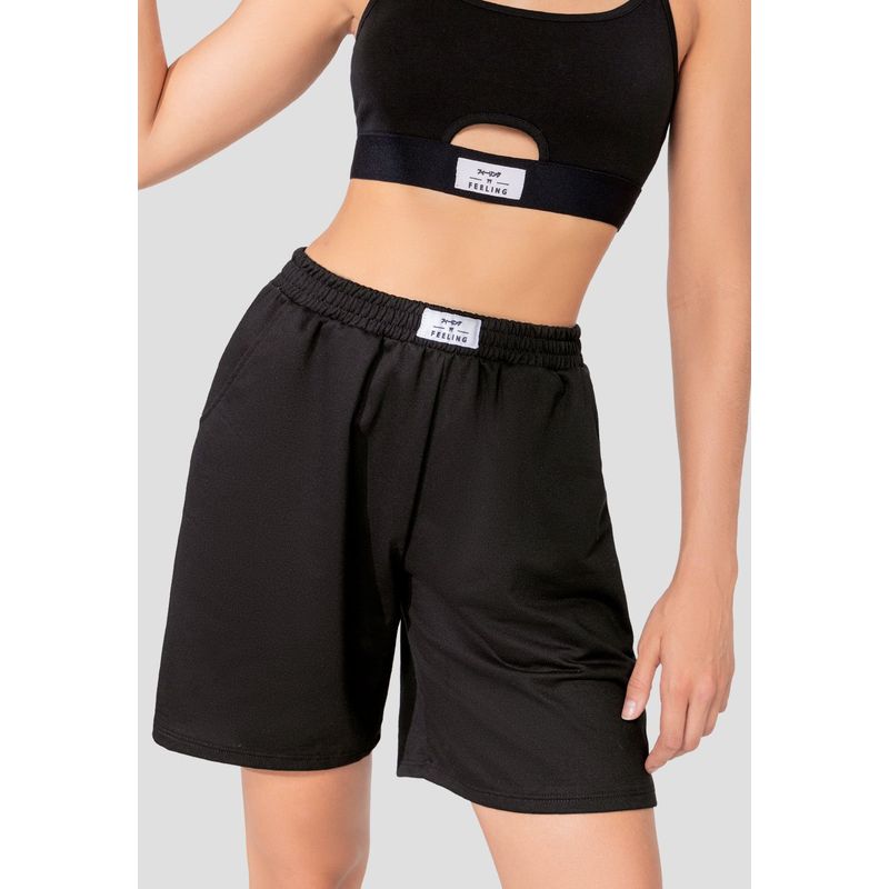 FORMAS INTIMAS - Short Mujer Negro Fi 106415