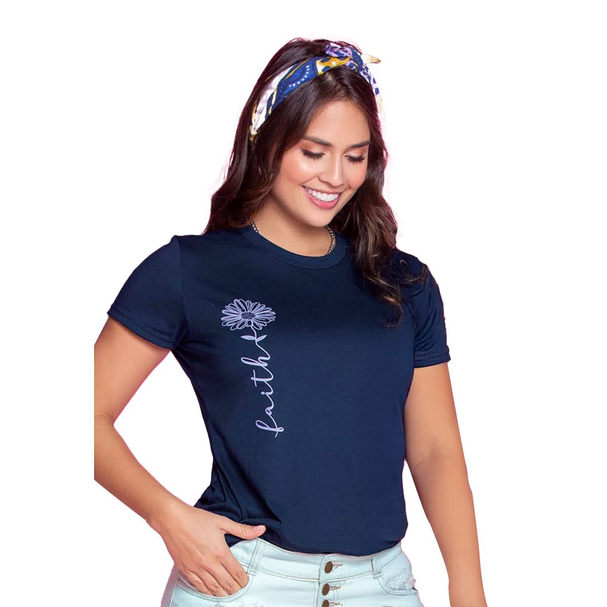 ATYPICAL - Camiseta Mujer Azul Navy Atypical 87101
