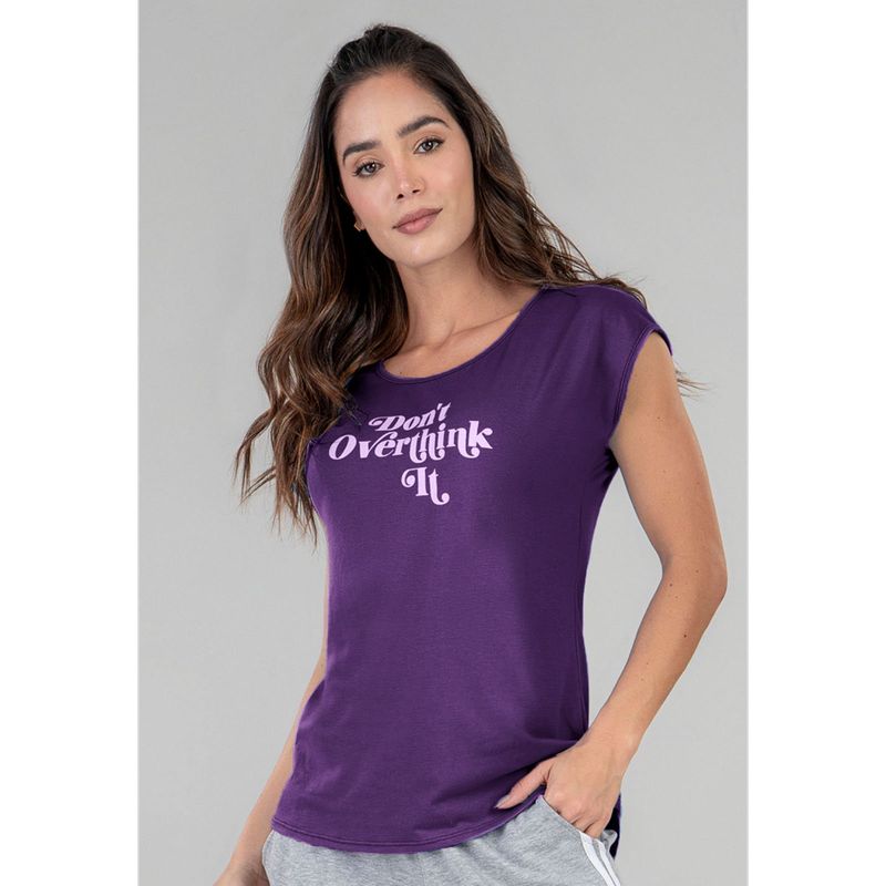 FORMAS INTIMAS - Camiseta Mujer Berenjena Fi 92714