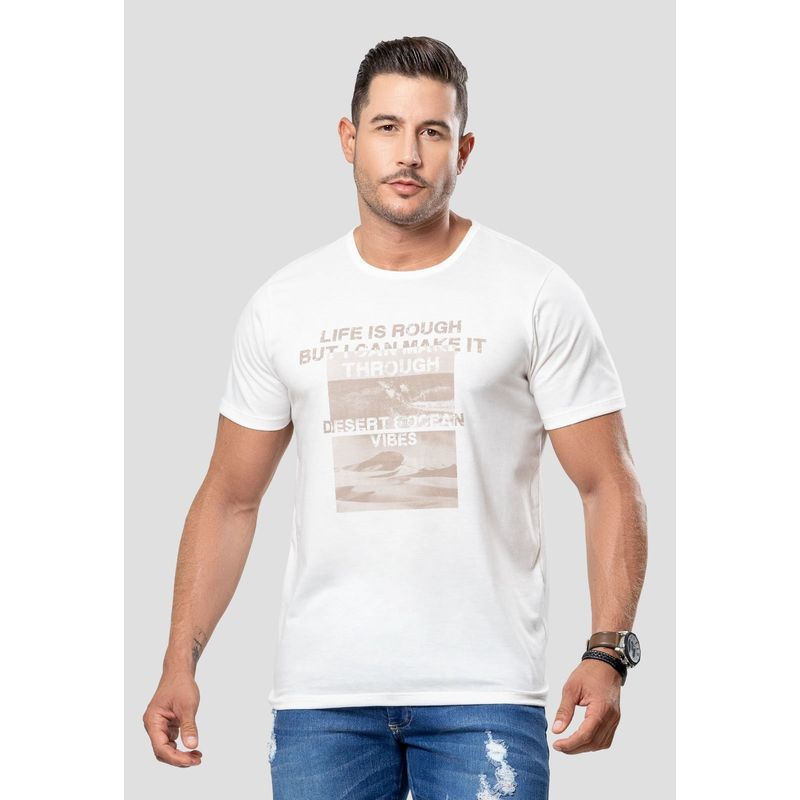 MARKETING PERSONAL - Camiseta Hombre Marfil Mp 106418