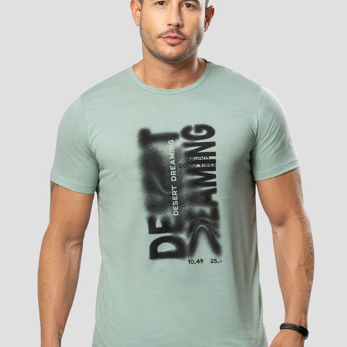 MARKETING PERSONAL - Camiseta Hombre Verde Oliva Mp 106419