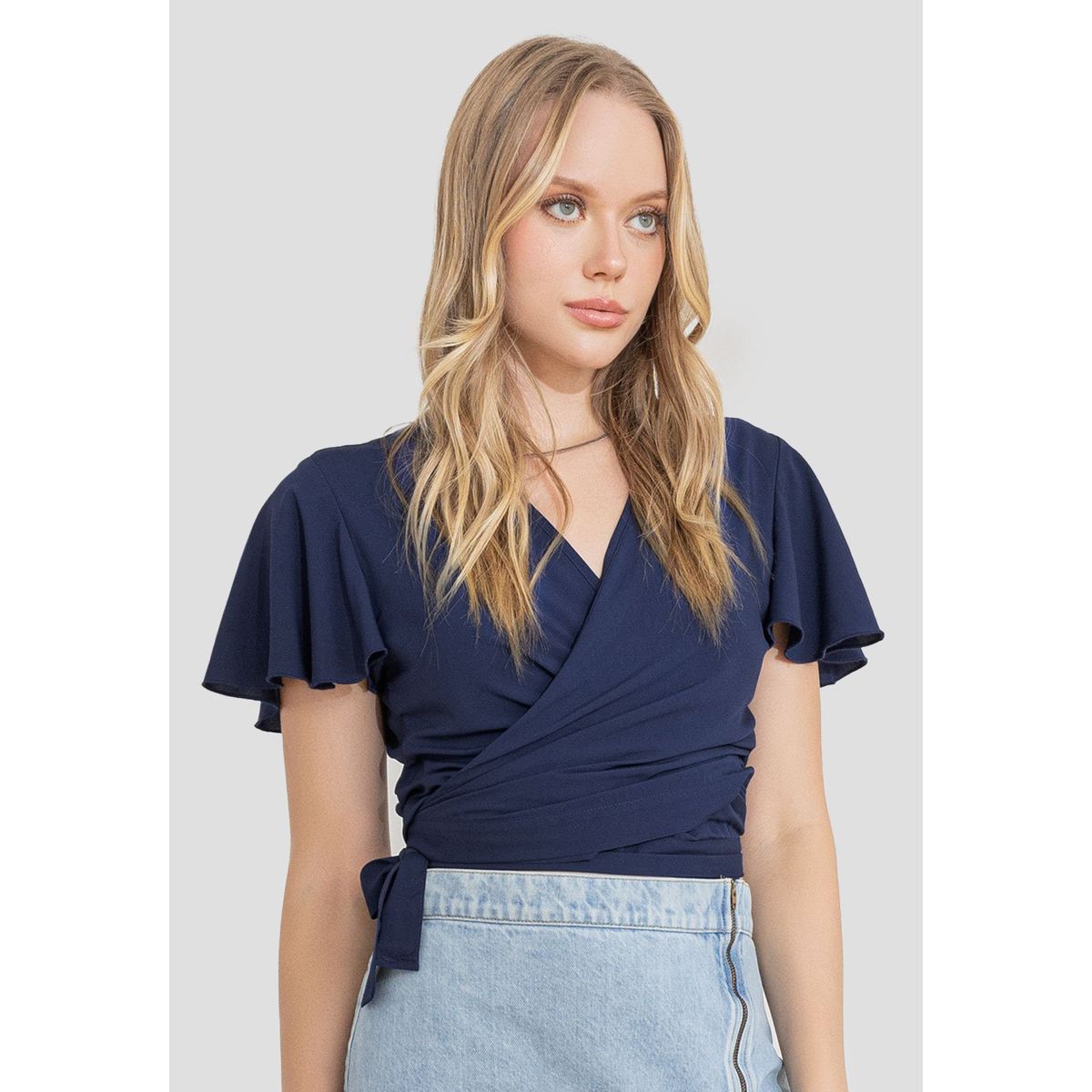 RUTTA - Blusa Mujer Azul Navy Rutta 106887