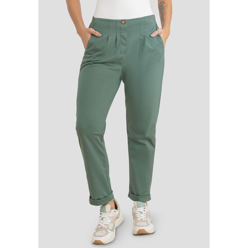 RUTTA - Pantalón Mujer Musgo Rutta 106892