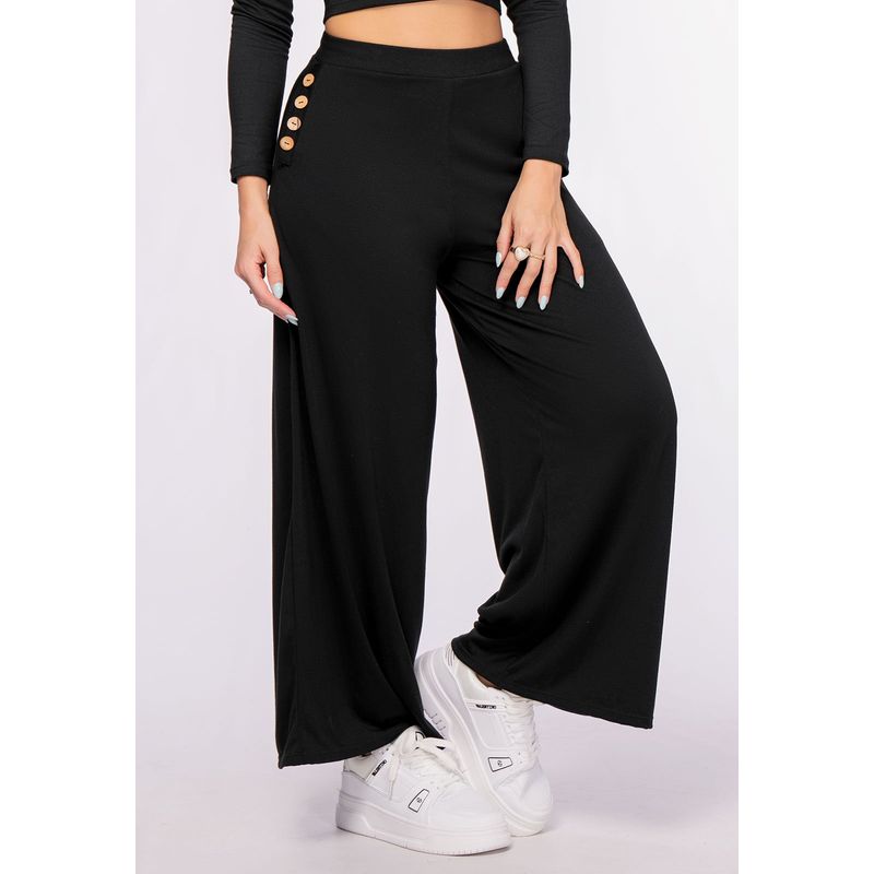MARKETING PERSONAL - Pantalón Mujer Negro Mp 106433