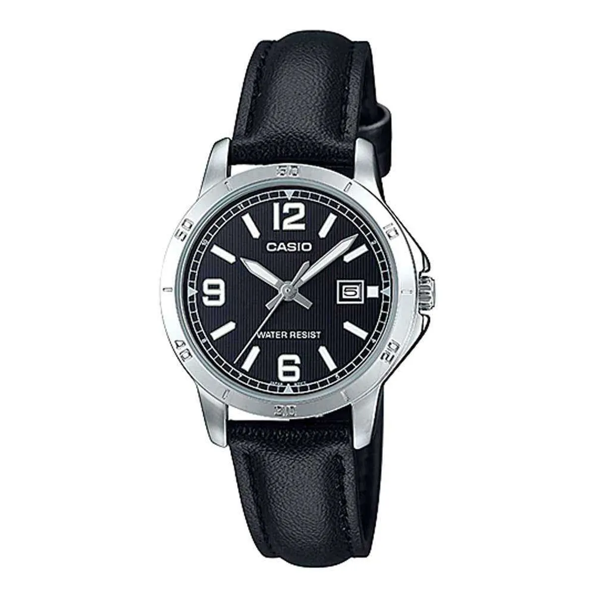 CASIO - Reloj Casio Dama Modelo LTP-V004L-1B Diseño Elegante
