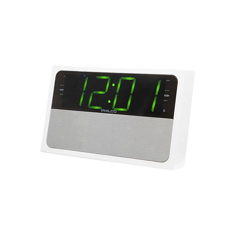 GENERICO - Radio Reloj Despertador Philco Fm Bluetooth Alarma Cargador