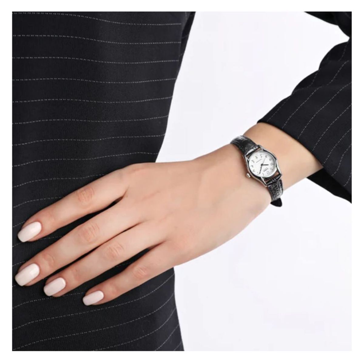 CASIO - Reloj Mujer Casio LTP-1094E-7B Diseño Elegante