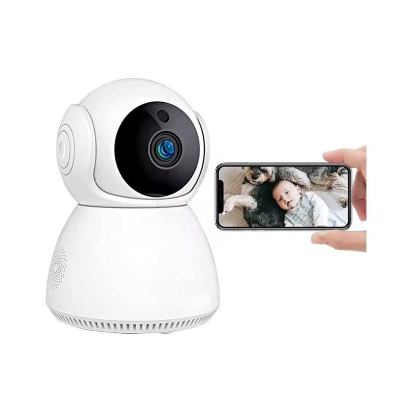 AMERICAN GENERICS - Cámara De Seguridad Wifi Inteligente Robótica 1080P HD Q9