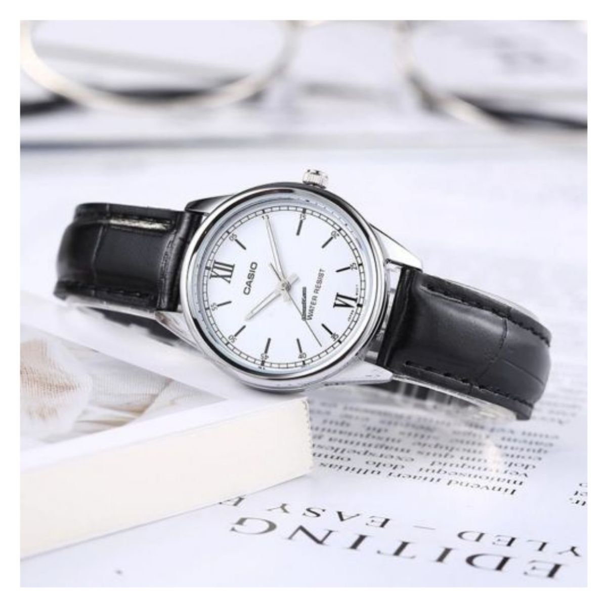 CASIO - Reloj Mujer Casio LTP-V005L-7B2 Dama Diseño Elegante