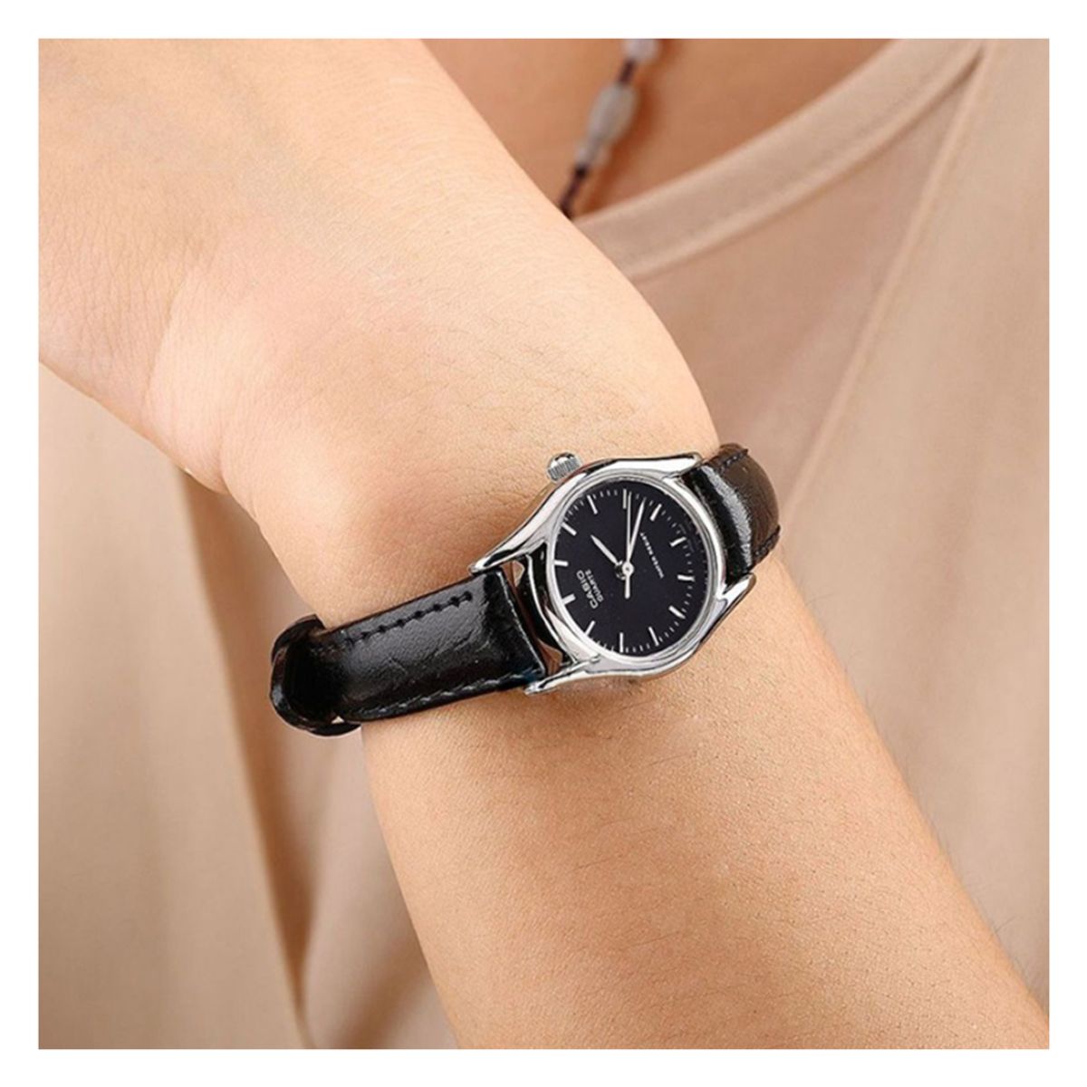CASIO - Reloj Mujer Casio LTP-1094E-1A Diseño Elegante