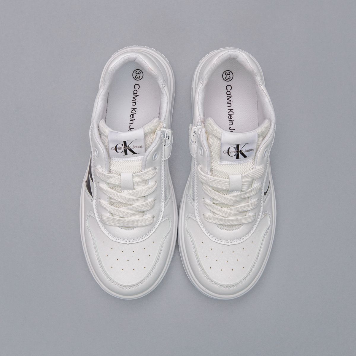 CALVIN KLEIN - Tenis Blanco Niña Deportivos Calvin Klein