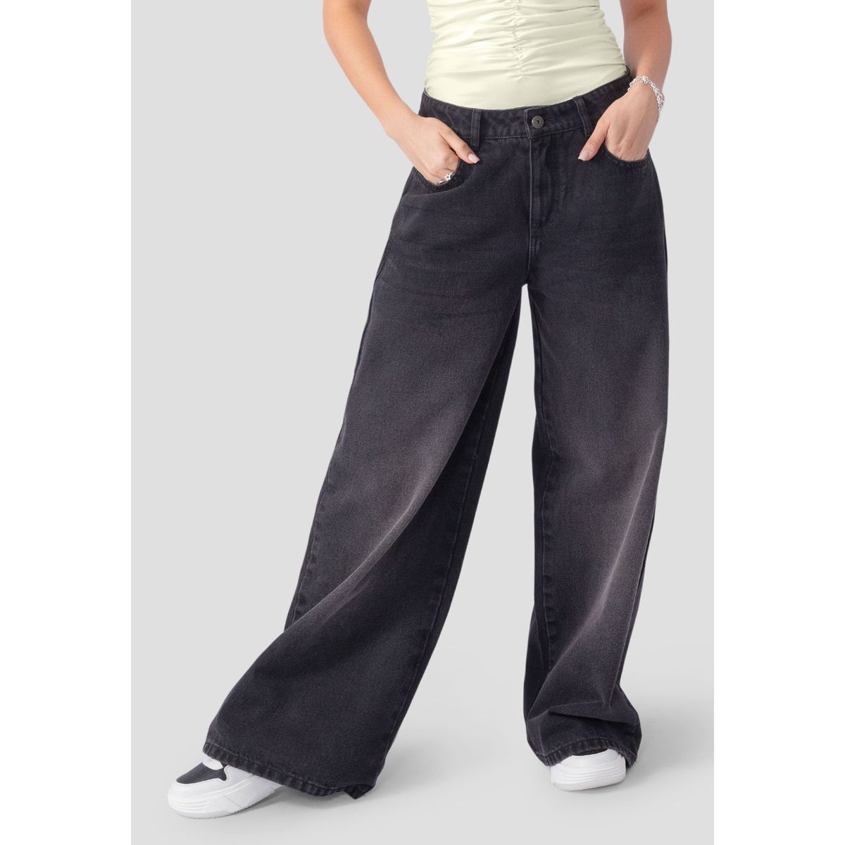 ATYPICAL - Jean Mujer Negro Atypical 106562