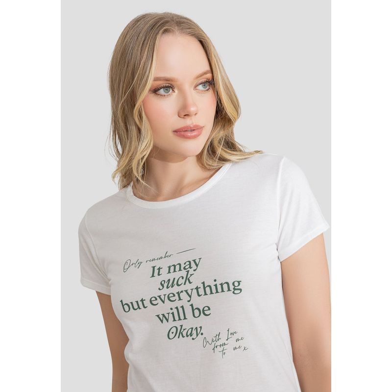 RUTTA - Camiseta Mujer Marfil Rutta 106882