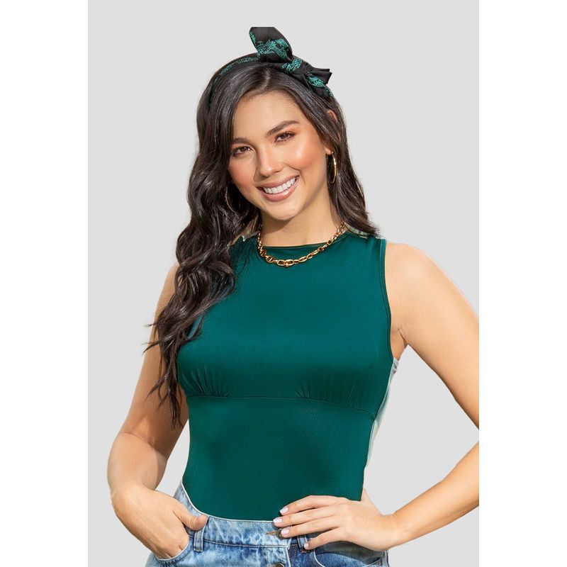 ATYPICAL - Blusa Mujer Verde Botella Atypical 88370