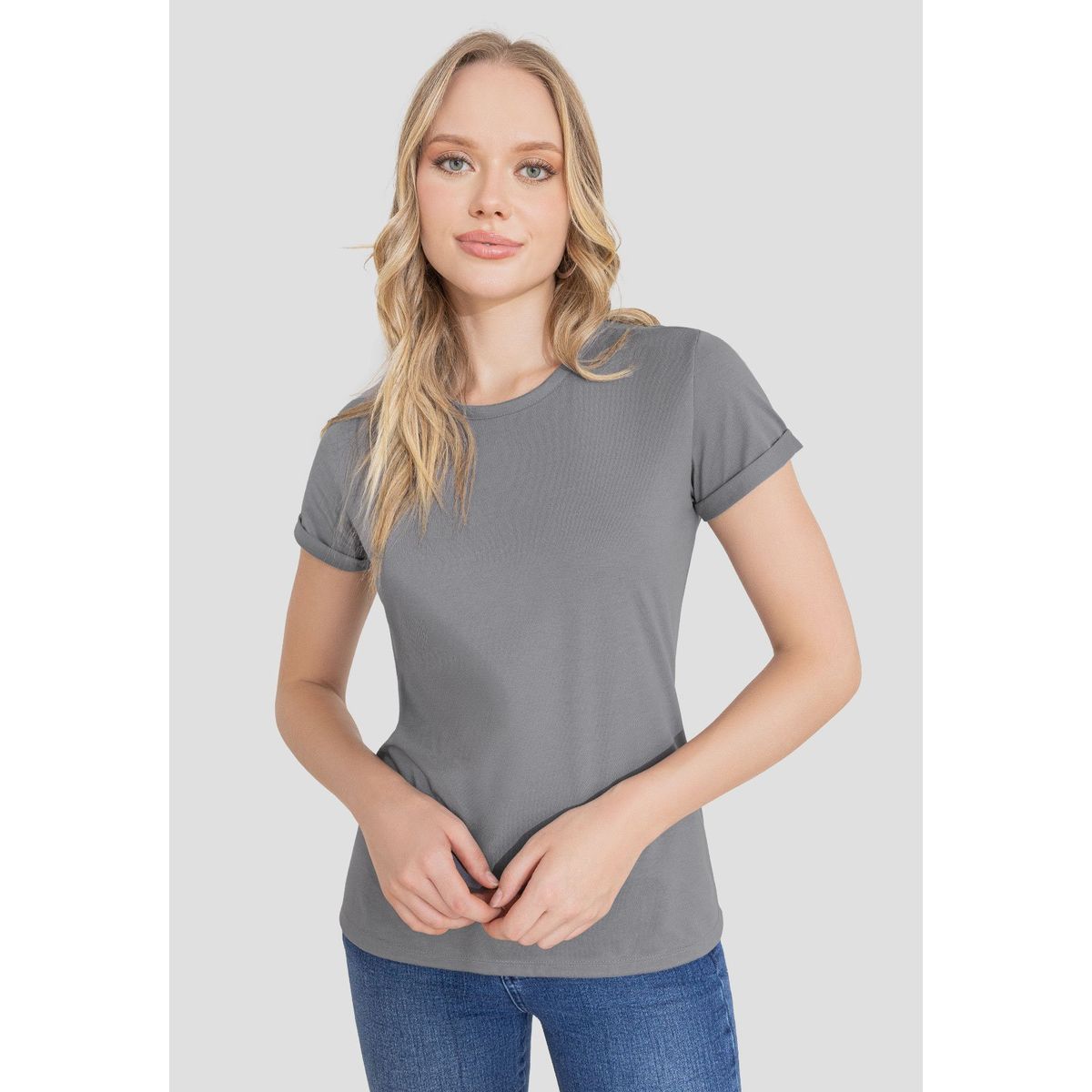 RUTTA - Camiseta Mujer Gris Medio Rutta 77403