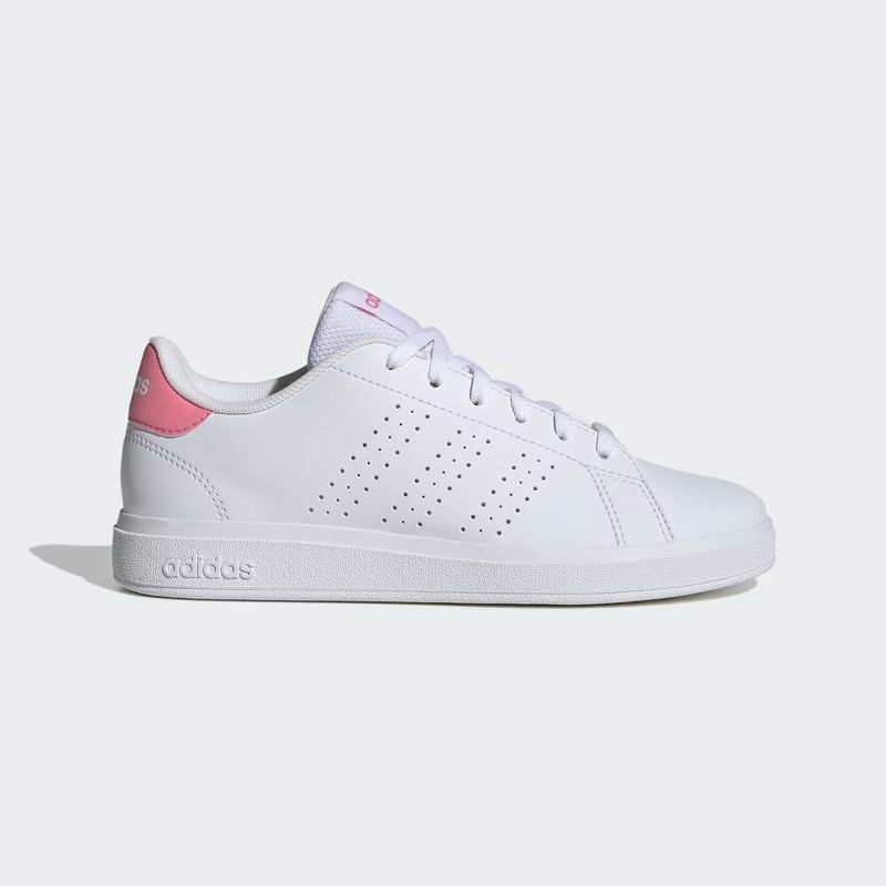 ADIDAS - TENIS ADIDAS NIÑO ADVANTAGE BASE 2.0 ID3886 BLANCO ROSA