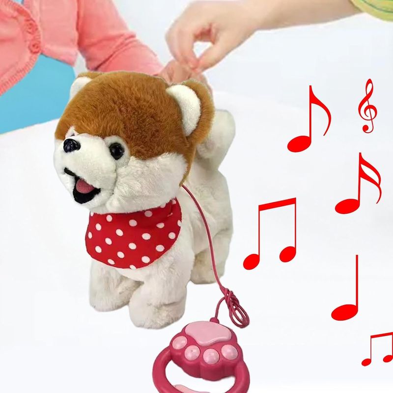 GENERICO - Perrito de Peluche Interactivo con Control Remoto