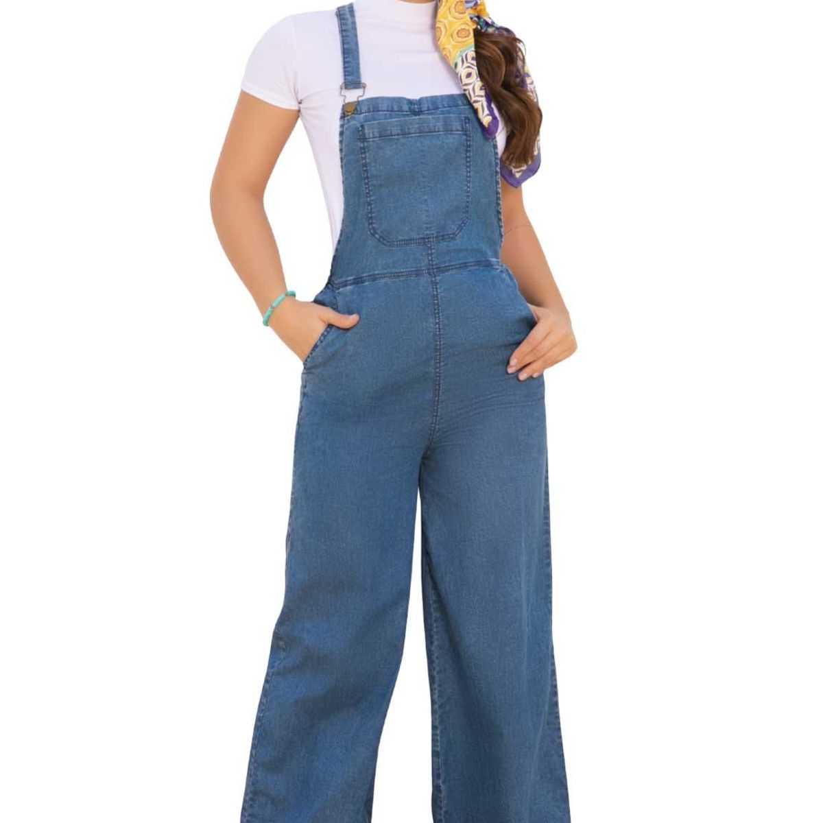 ATYPICAL - Overall Largo Mujer Azul Atypical 93579