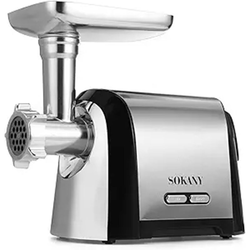 GENERICO - Picadora de carne eléctrica Sokany 220 V